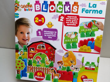Blocks La ferme Lisciani +1