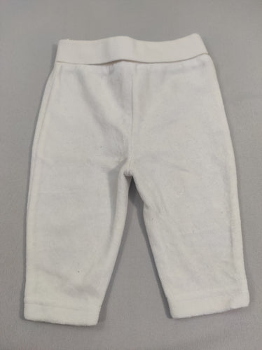 Pantalon velours blanc, moins cher chez Petit Kiwi