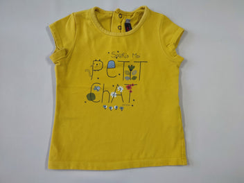 T-shirt m.c jaune 