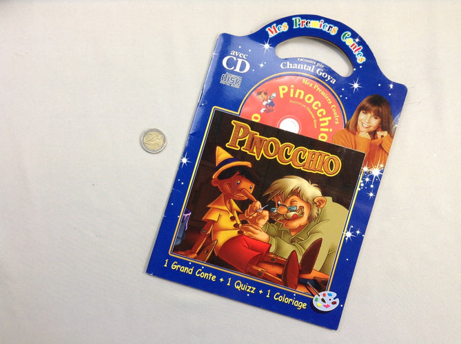 Pinocchio + CD, moins cher chez Petit Kiwi
