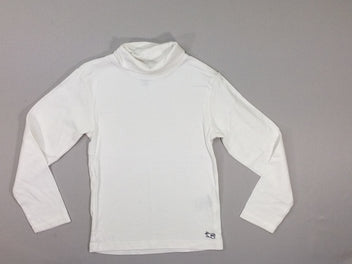 T-shirt col roulé blanc