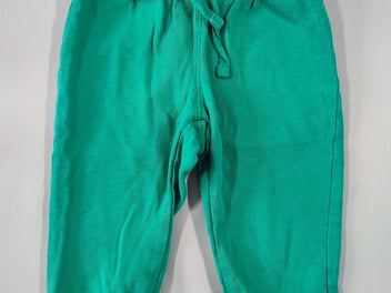 Pantalon molleton vert vif