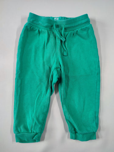 Pantalon molleton vert vif, moins cher chez Petit Kiwi