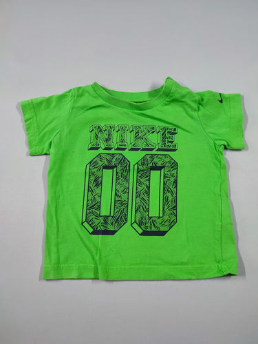 T-shirt m.c vert fluo "Nike 00", moins cher chez Petit Kiwi