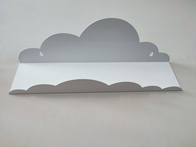 Etagère murale nuage L: 45 cm - l: 10,4 cm - H: 15 cm, moins cher chez Petit Kiwi