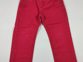Pantalon chino rouge