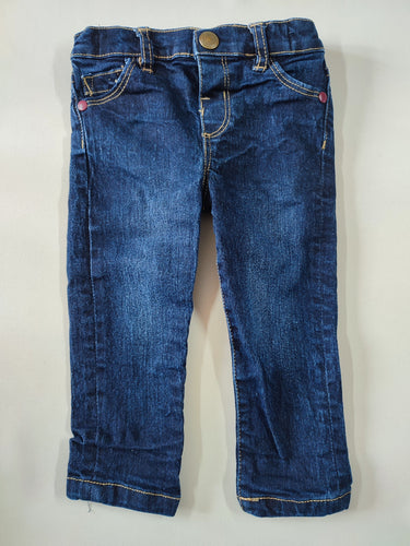 Jeans slim bleu, moins cher chez Petit Kiwi