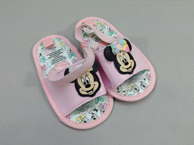 Sandales minnie rose, moins cher chez Petit Kiwi
