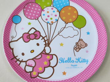 Assiette plastique Hello Kitty
