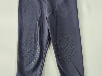 Pantalon jersey gris foncé anti-dérapant aux genoux