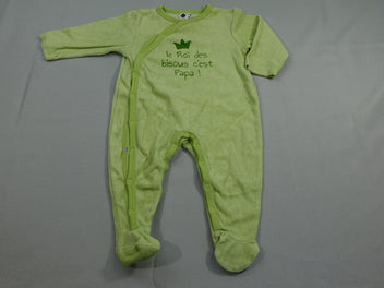 Pyjama velours vert - 