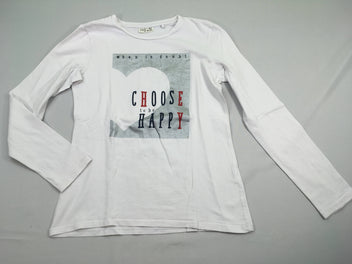 T-shirt m.l blanc Choose
