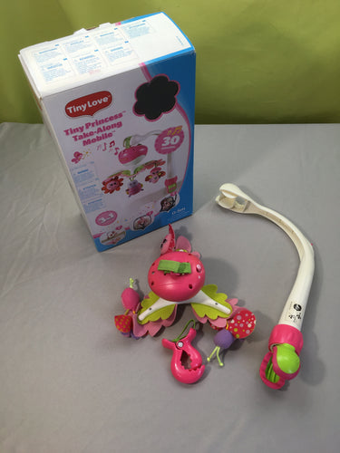 Mobile de voyage musical tiny princess, moins cher chez Petit Kiwi