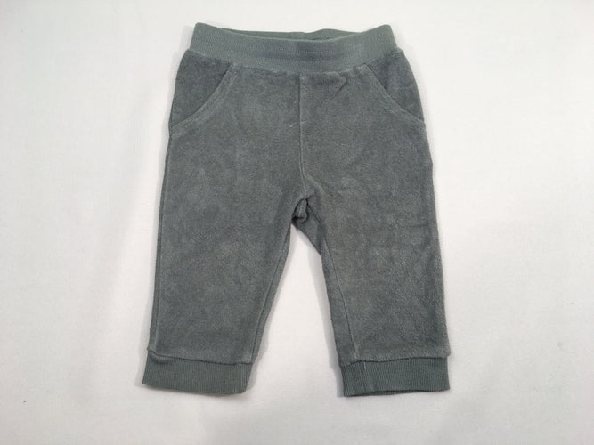 Pantalon éponge grisé, moins cher chez Petit Kiwi