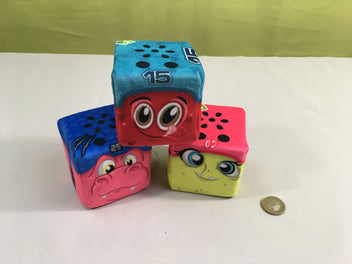 3 cubes en mousse Fresh Heads