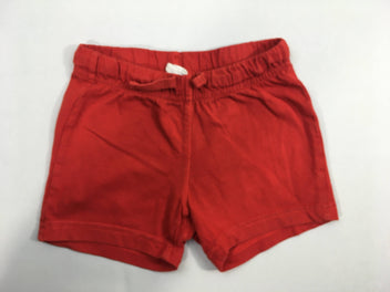 Short rouge en jersey