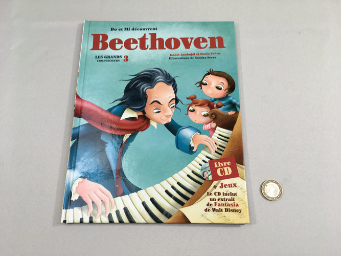 Beethoven, les grands compositeurs 3, moins cher chez Petit Kiwi