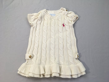 Robe s.m maille écru