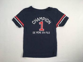 T-shirt m.c bleu foncé Champion