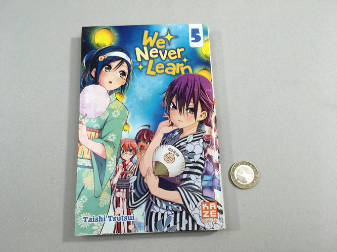 We never learn, 5 Manga, moins cher chez Petit Kiwi