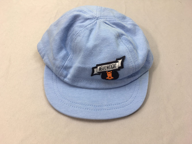 Casquette bleue HeavyWeight 47cm, moins cher chez Petit Kiwi