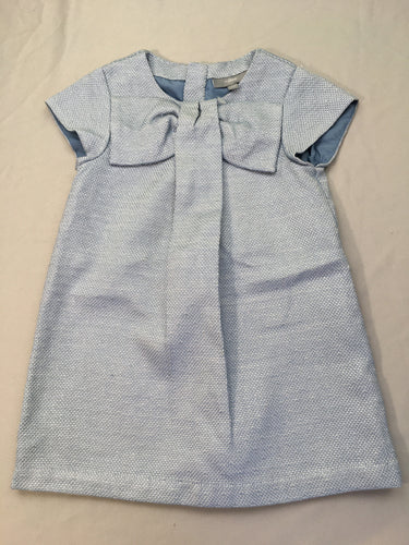 Robe s.m bleue noeud buste, moins cher chez Petit Kiwi