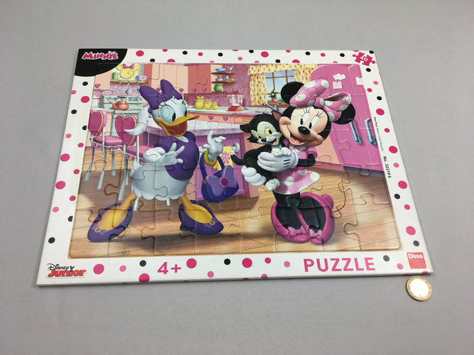 Planche puzzle 40pc Minnie et Daisy, 4+, moins cher chez Petit Kiwi