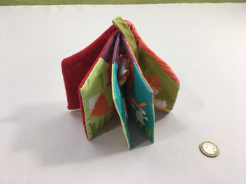 Livre textile poule 1,2,3