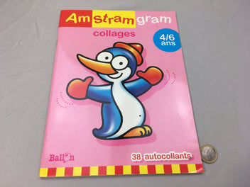 Amstramgram collages, 4/6ans