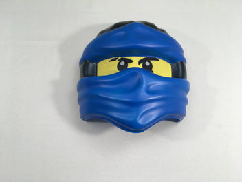 Déguisement masque bleu griffé Ninja Lego