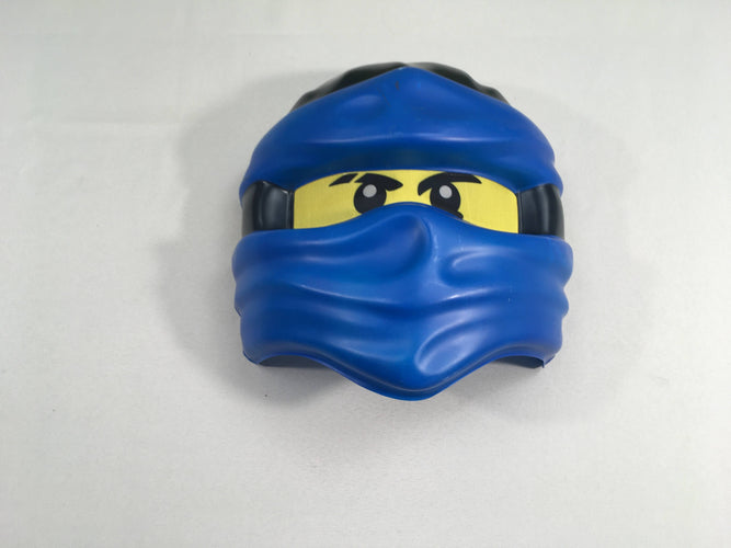 Déguisement masque bleu griffé Ninja Lego, moins cher chez Petit Kiwi