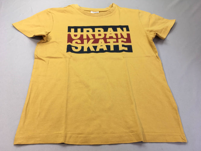 T-shirt m.c jaune uRobean, moins cher chez Petit Kiwi