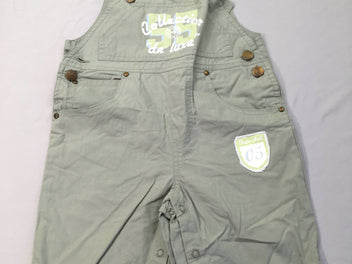 Salopette vert olive
