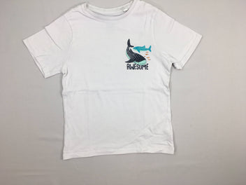 T-shirt m.c blanc Awesome baleine