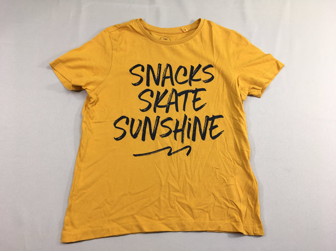 T-shirt m.c orange Snacks, moins cher chez Petit Kiwi
