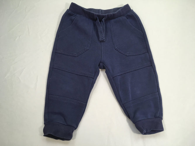 Pantalon de training bleu marine, moins cher chez Petit Kiwi