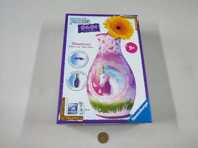 Puzzle 3D Vase à fleurs - Complet, moins cher chez Petit Kiwi