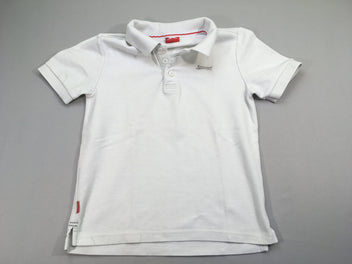 Polo m.c blanc
