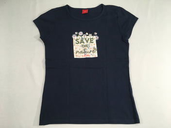 T-shirt m.c bleu marine Save