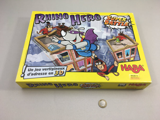 Complet Rhino Hero super battle, 5+, moins cher chez Petit Kiwi