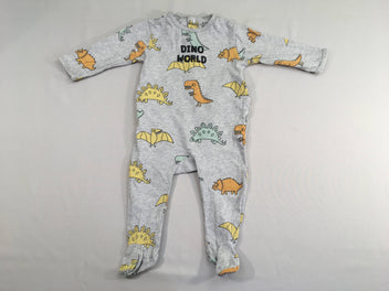 Pyjama jersey gris Dino World