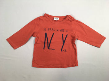 T-shirt m.l orange NY