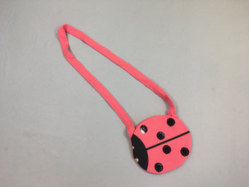 Petit sac rose coccinelle