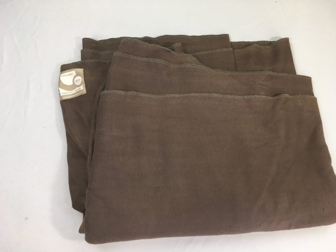 Echarpe de portage brune organic tricot-slen, moins cher chez Petit Kiwi