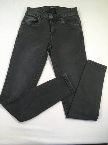 Pantalon denim noir, taille: XS, moins cher chez Petit Kiwi