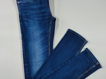Jeans regular fit bleufoncé