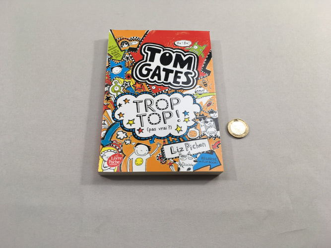 Tom Gates - 4Trop top!, moins cher chez Petit Kiwi