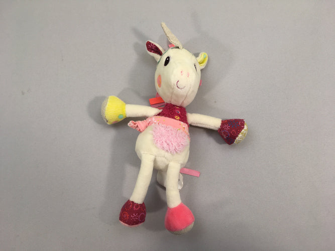 Petite peluche licorne Louise, moins cher chez Petit Kiwi