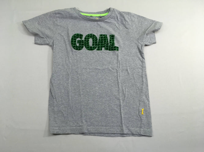 T-shirt m.c gris chiné Goal relief, moins cher chez Petit Kiwi