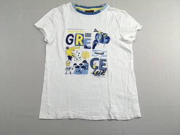 T-shirt m.c blanc Grèce
